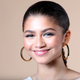 Zendaya poses at the Beautycon Festival NYC 2018 on April 22, 2018 in New York City.